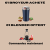 Broyeur à condiments - Un mixeur de fruit est offert